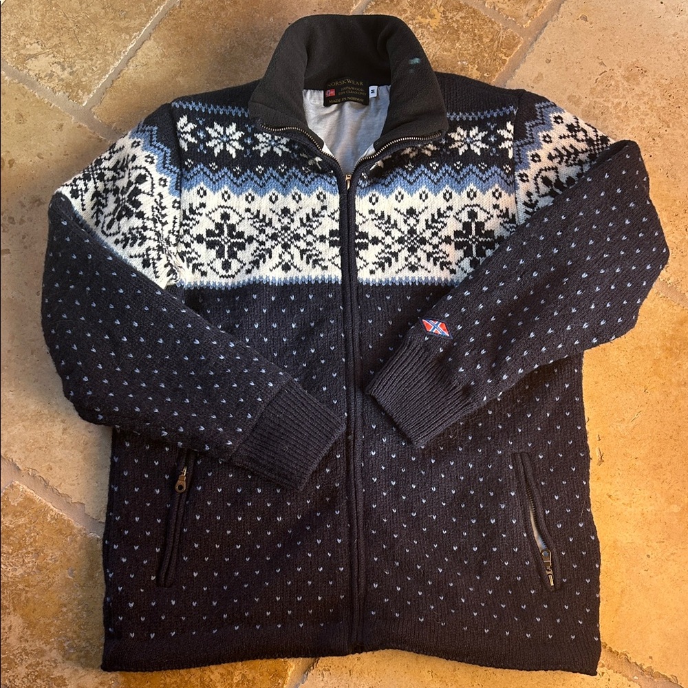 Norskwear Wool ZipUp Sweater